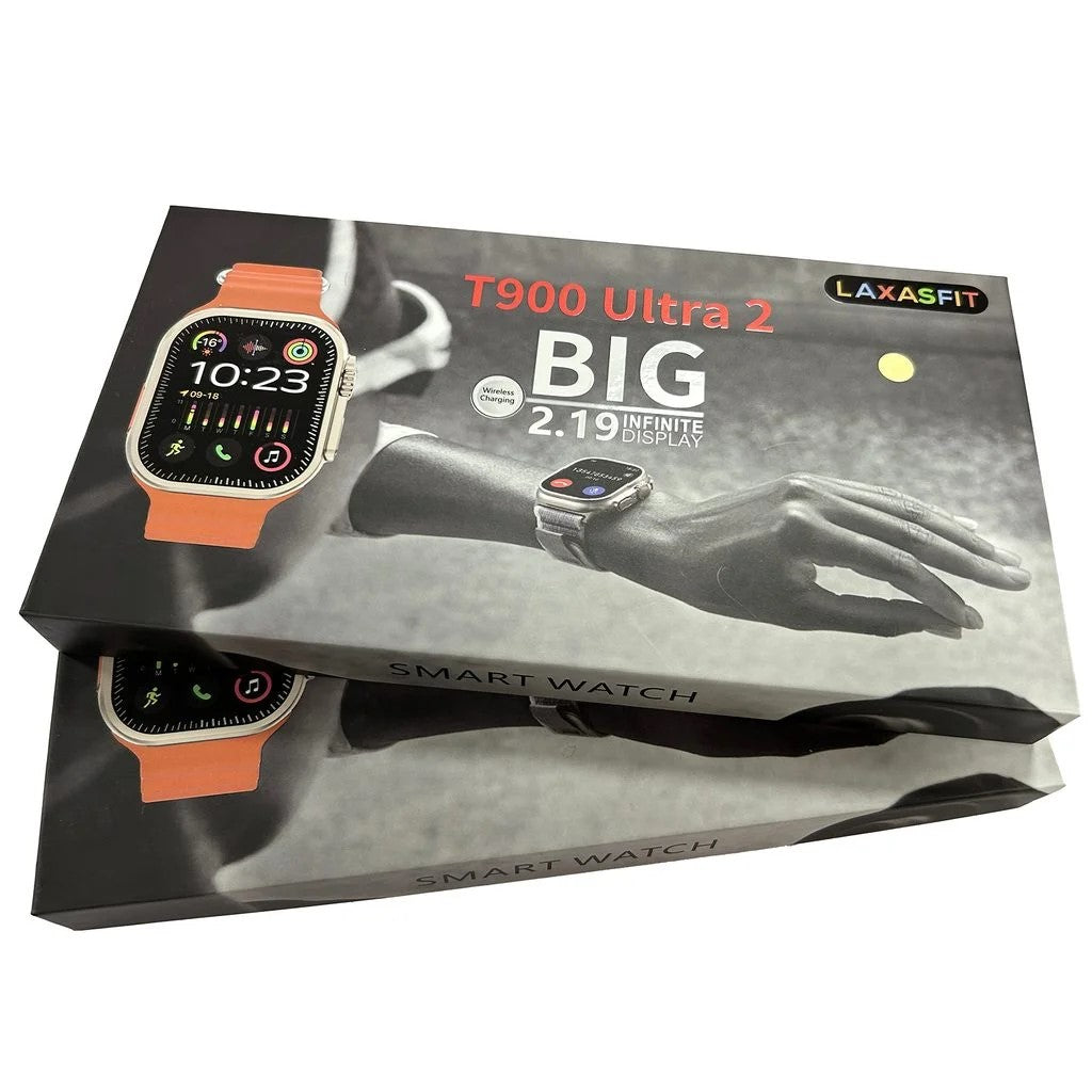 T900 Ultra 2 Smart Watch For Men Women Full Touch Bluetooth Call Smartwatch Men Women Ultra Watch / T900 Ultra 2 Smart Watch - Black