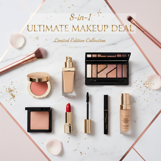 8-in-1 Ultimate Makeup Deal – Essential Beauty Products for Every Look!