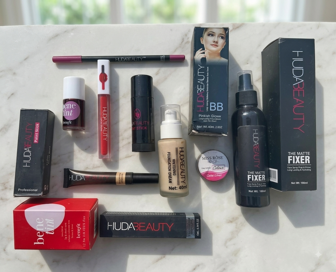 8-in-1 Ultimate Makeup Deal – Essential Beauty Products for Every Look!